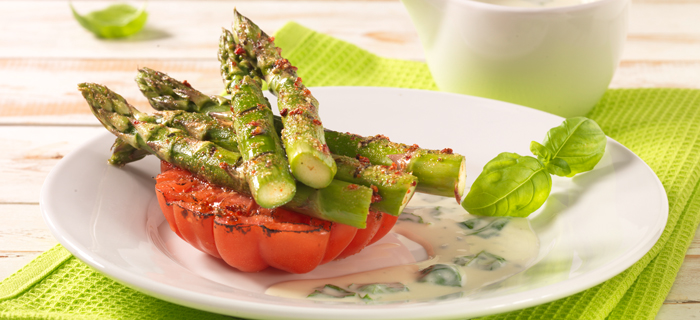 Grillen Beilage Spargel