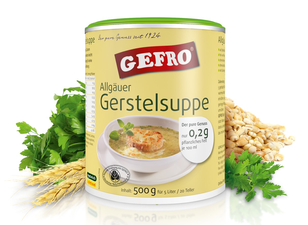 Brokkoli Suppe Wie Lange Haltbar Kennen Sie schon unsere GEFRO Gerstelsuppe? | GEFRO Blog
