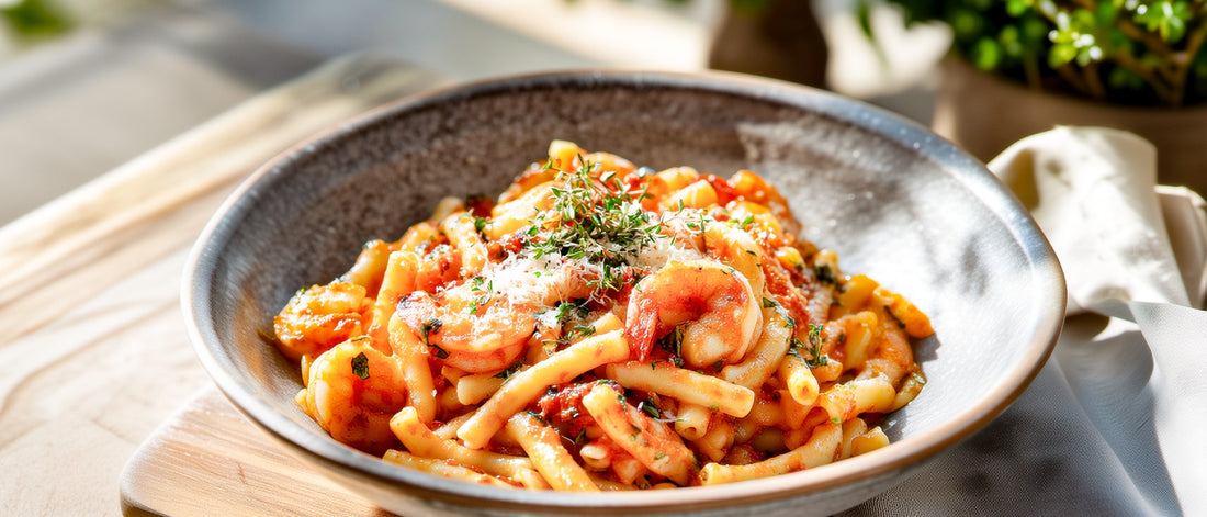 Maccaroni mit Meeresfrüchten