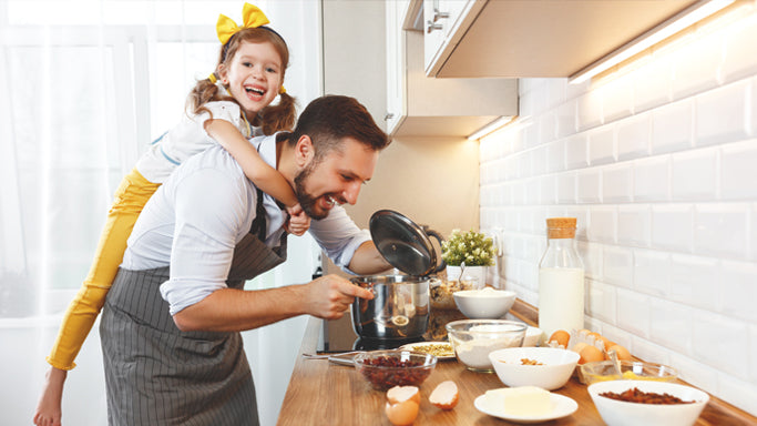 Entspanntes Kochen mit Kindern