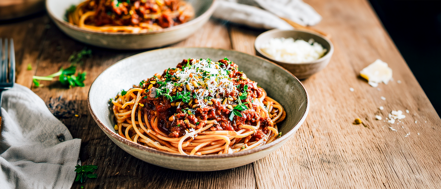 Vegane Spaghetti Bolognese