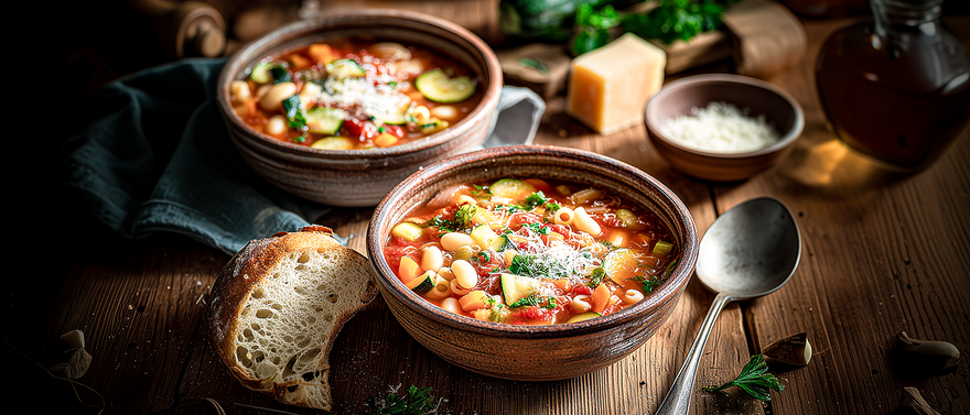 Italienische Minestrone Toskana