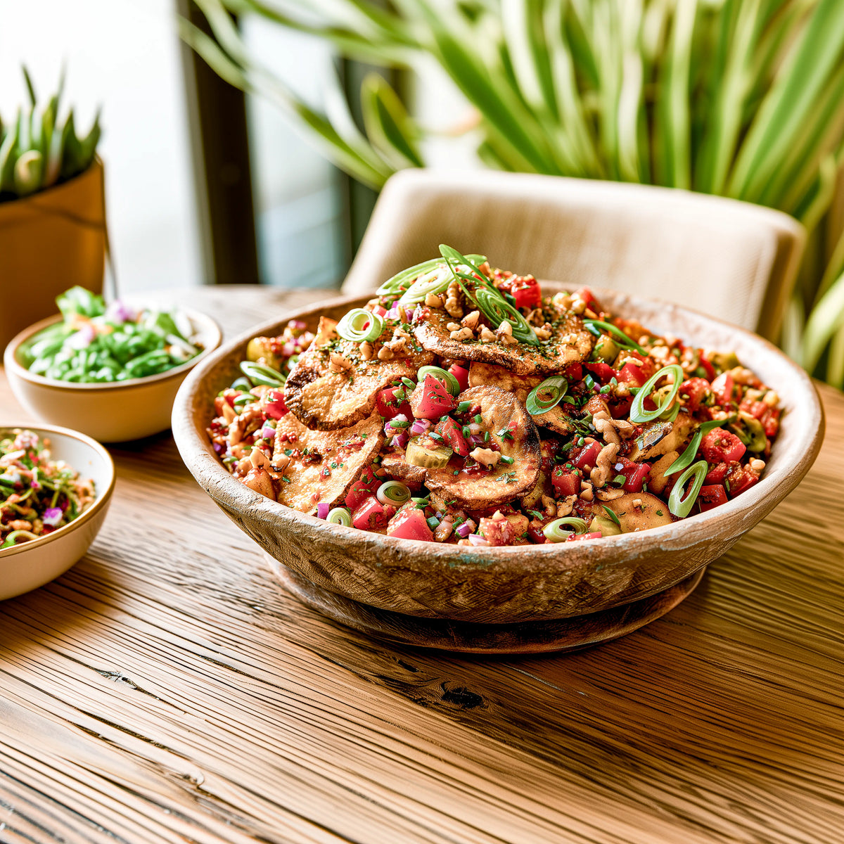 Knuspriger Kartoffelsalat