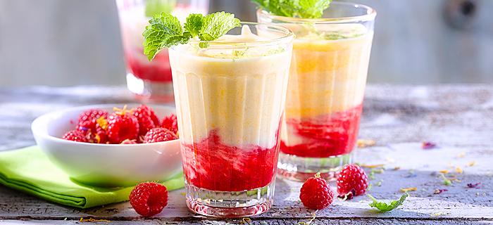 Nektarinen-Joghurt-Smoothie mit Honig