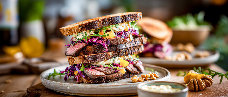 Grillsteak-Sandwich