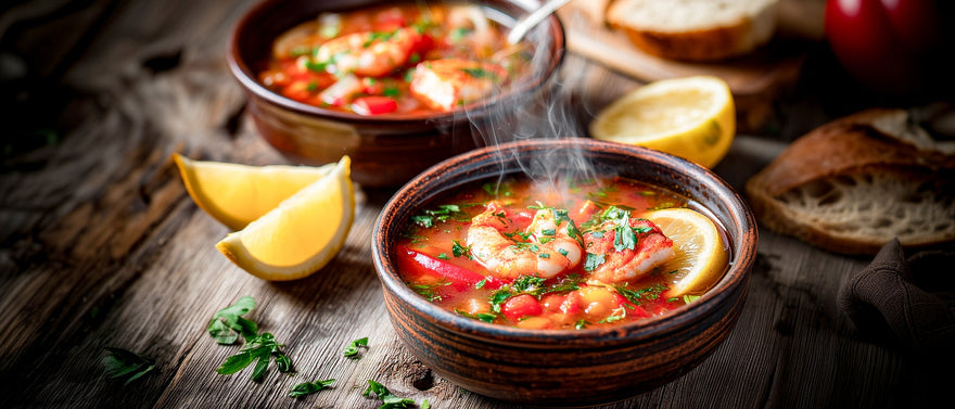 Pikante Fischsuppe