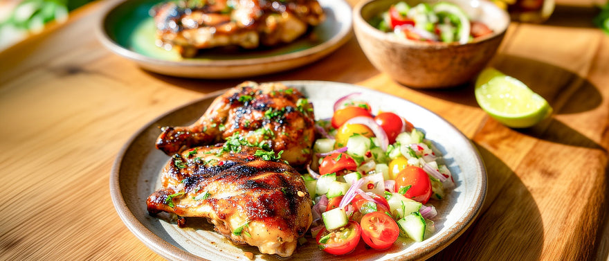 Grillhähnchen in Chili-Limettenmarinade