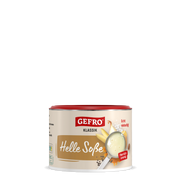 Dose GEFRO Klassik Helle Soße mit cremiger Soße im Topf, Kartoffel, Zwiebel und Gewürzen auf hellem Etikett