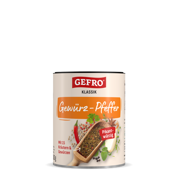 Gewürz-Pfeffer mit Kräutern