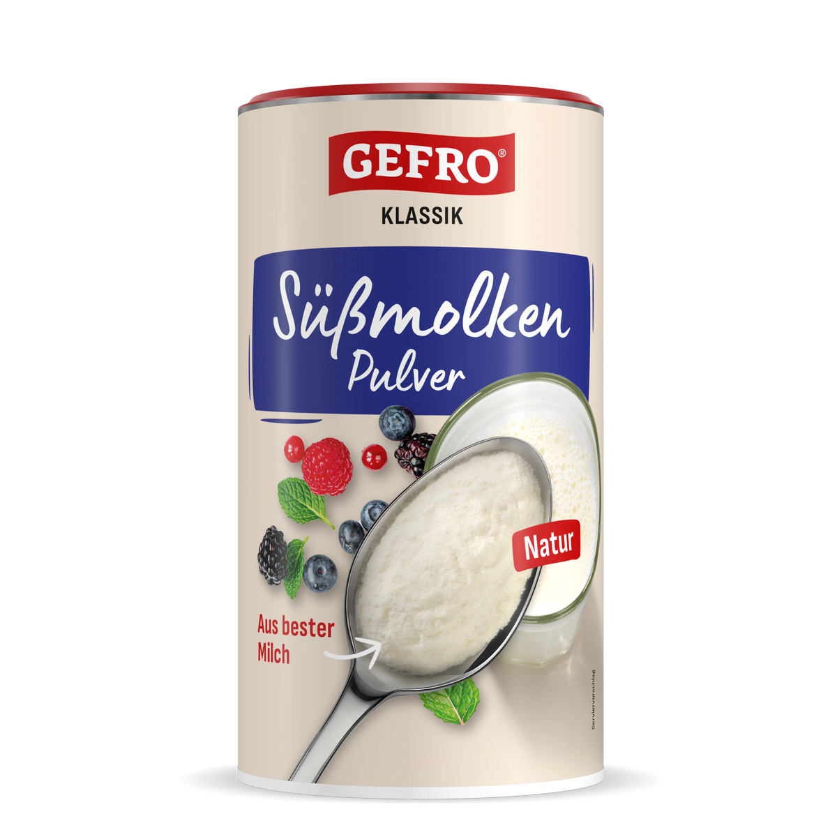 Natürliches Süßmolkenpulver