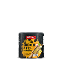 Dose GEFRO BBQ Chicken & Fish Würzmischung mit Zitronig- und Knoblauchgeschmack, geeignet als Rub und Marinade
