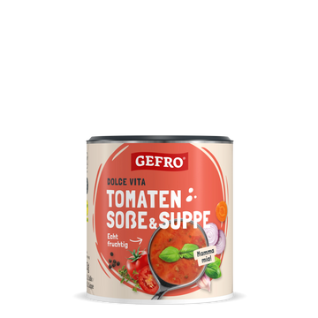 Tomatensuppe Dolce Vita: ohne Zuckerzusatz