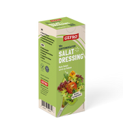 Dose GEFRO Gartenkräuter Salat Dressing mit grünem Etikett und Salatmotiv, geeignet zum Würzen von Salaten