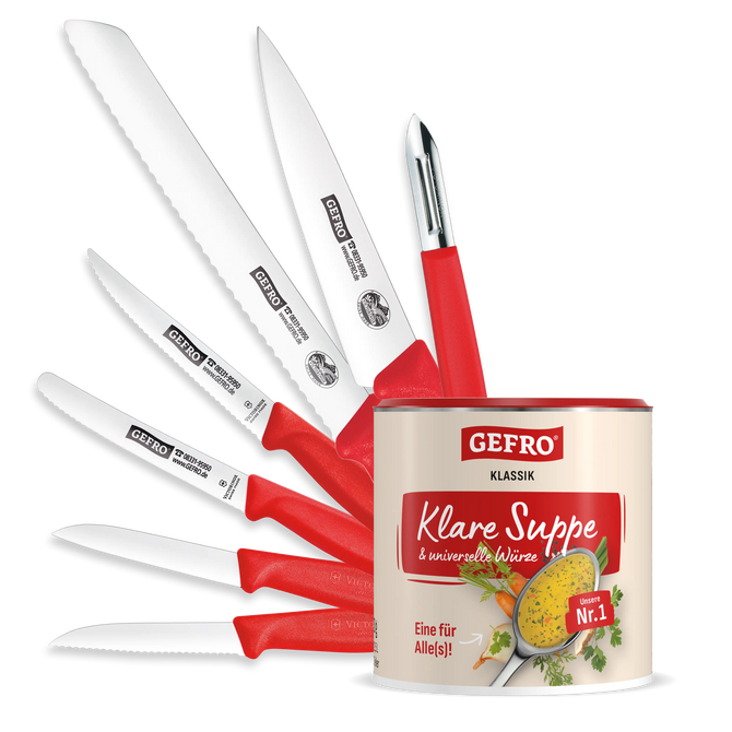 Premium Küchenmesser Set mit Schäler