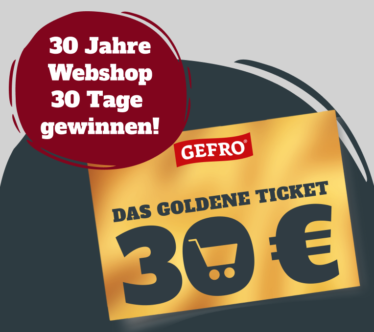 30 Jahre GEFRO Web-Shop