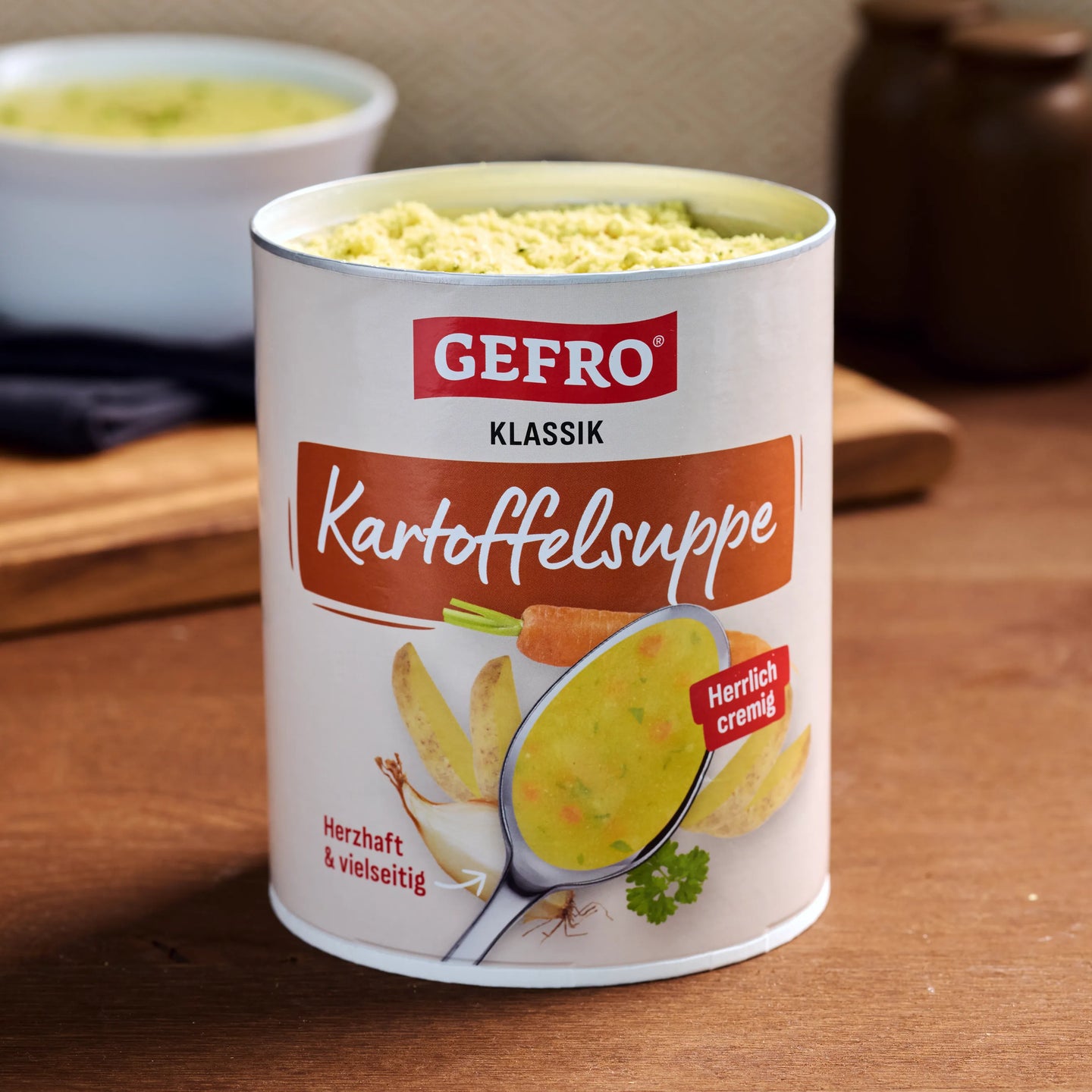 kartoffelsuppe aufbewahren Kartoffelsuppe mit Karotten kaufen – fertige Suppe