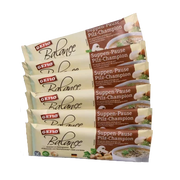 Sechs GEFRO Balance Portionsbeutel Suppe-Pause Pilz-Champion, gestapelt als Produktbild vor weißem Hintergrund