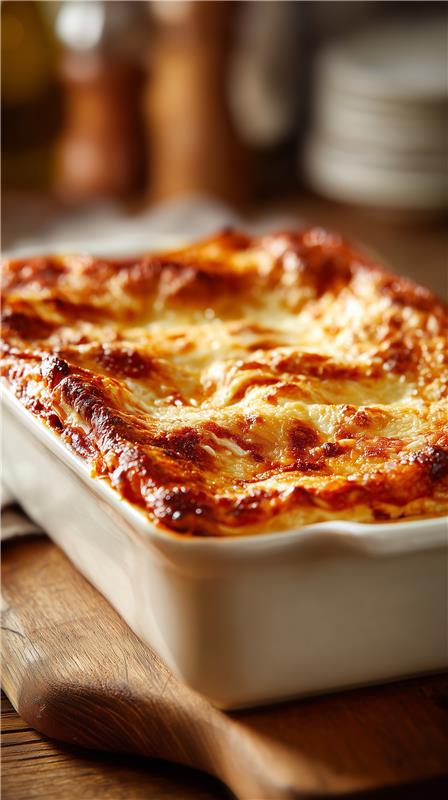 Kurzes Rezeptvideo, für Lasagne alla Bolognese, hergestellt mit GEFRO Prodkukten