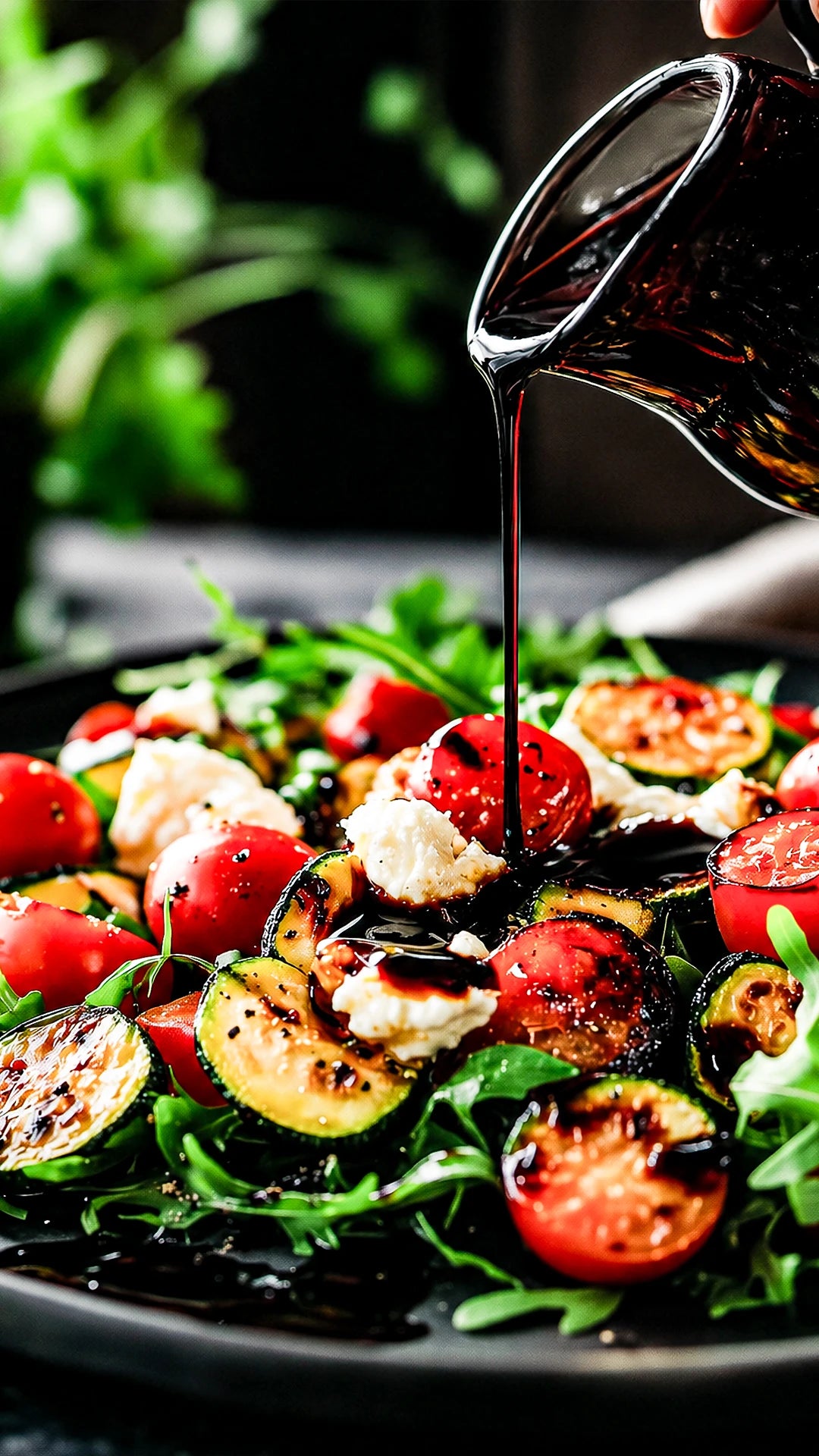Rezept: Mediterraner Burata Salat mit gegrillter Zucchini


