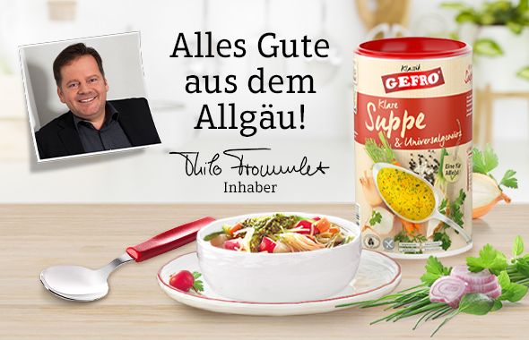 GEFRO - Alles Gute aus dem Allgäu - Thilo Frommlet