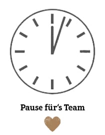 Pause für's Team