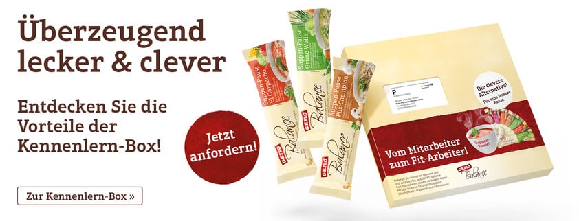 Suppen-Pausen gratis kennen lernen
