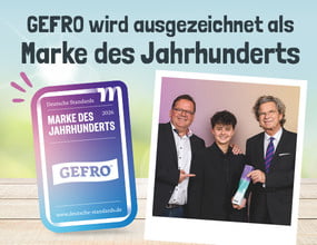 GEFRO - Marke des Jahrhunderts