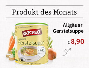 GEFRO Produkte des Monats