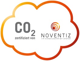 Noventiz CO2 zertifiziert