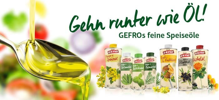 GEFRO Speiseöle und Fette