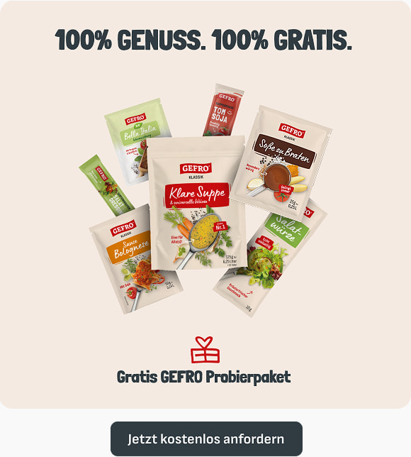 Gratis Probierpaket: Mal was Neues probieren