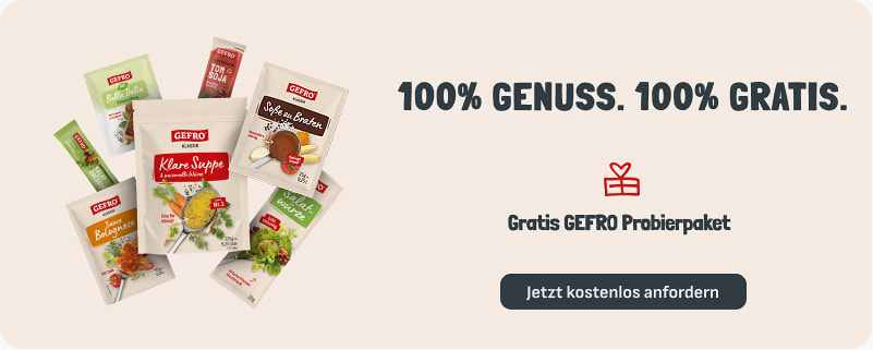 Gratis Probierpaket: Mal was Neues probieren