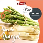 Spargel: Die perfekte Zubereitung