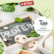 Tipp: Vegane Eiweißquellen