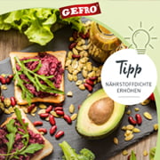 Tipp: Nährstoffdichte erhöhen