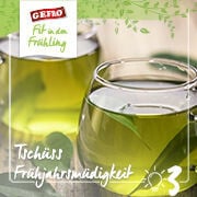 Frühjahrsmüdigkeit - Tipp 3 - Tee
