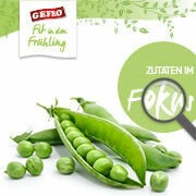 Statt Erbsen zählen lieber Erbsen verzehren!
