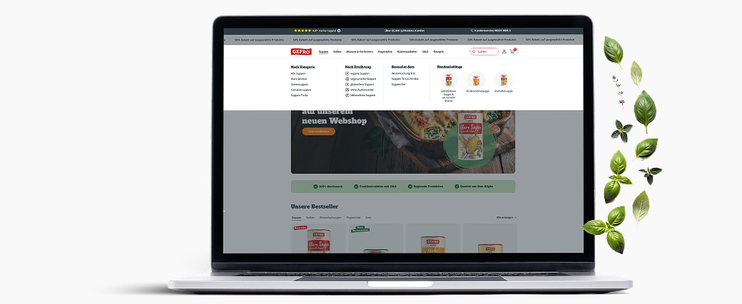 Serviervorschlag Spaghetti mit Olivenöl