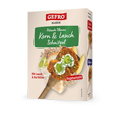 Pikante Pfanne Korn und Lauch