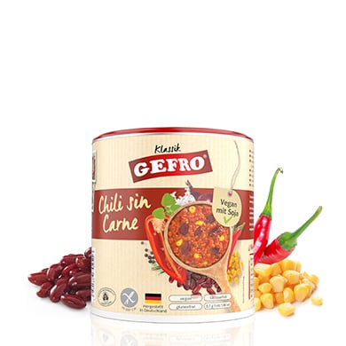 GEFRO Chili sin Carne