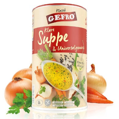 GEFRO Suppe - Gemüsebrühe & Universalgewürz