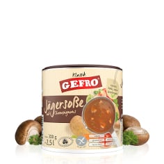Jägersoße m. Champignons 300g