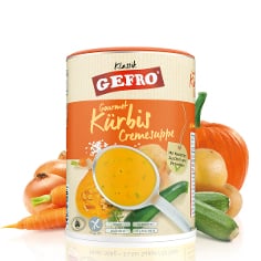 Kürbis Cremesuppe 500g Dose