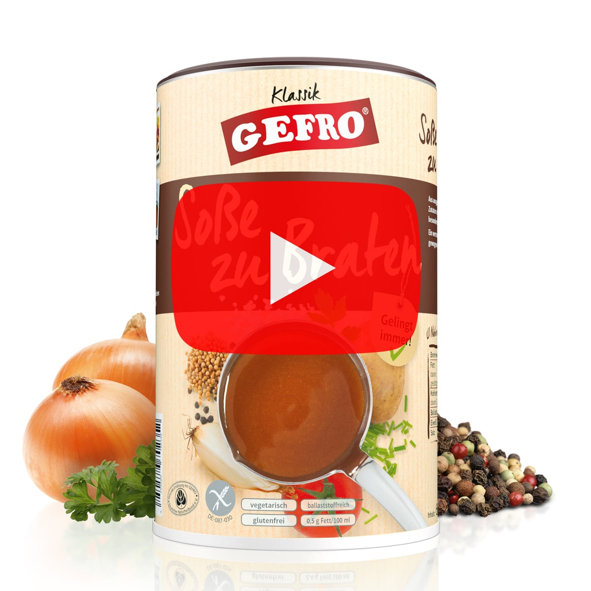 Bratensosse Kaufen Vegetarische Dunkle Sauce Gefro
