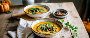 Kürbis-Maronensuppe