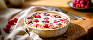 Himbeer-Clafoutis