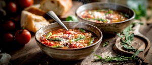 Tomaten-Minestrone