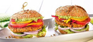 Veganer Mexiko-Burger