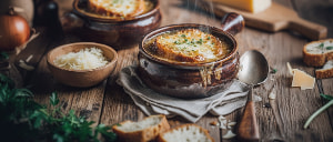 Französische Zwiebelsuppe