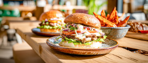 Pikanter Steakburger